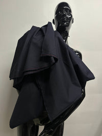 Awesome Navy Cotton Poplin Extra Special - L'Etoffe Fabrics LLC