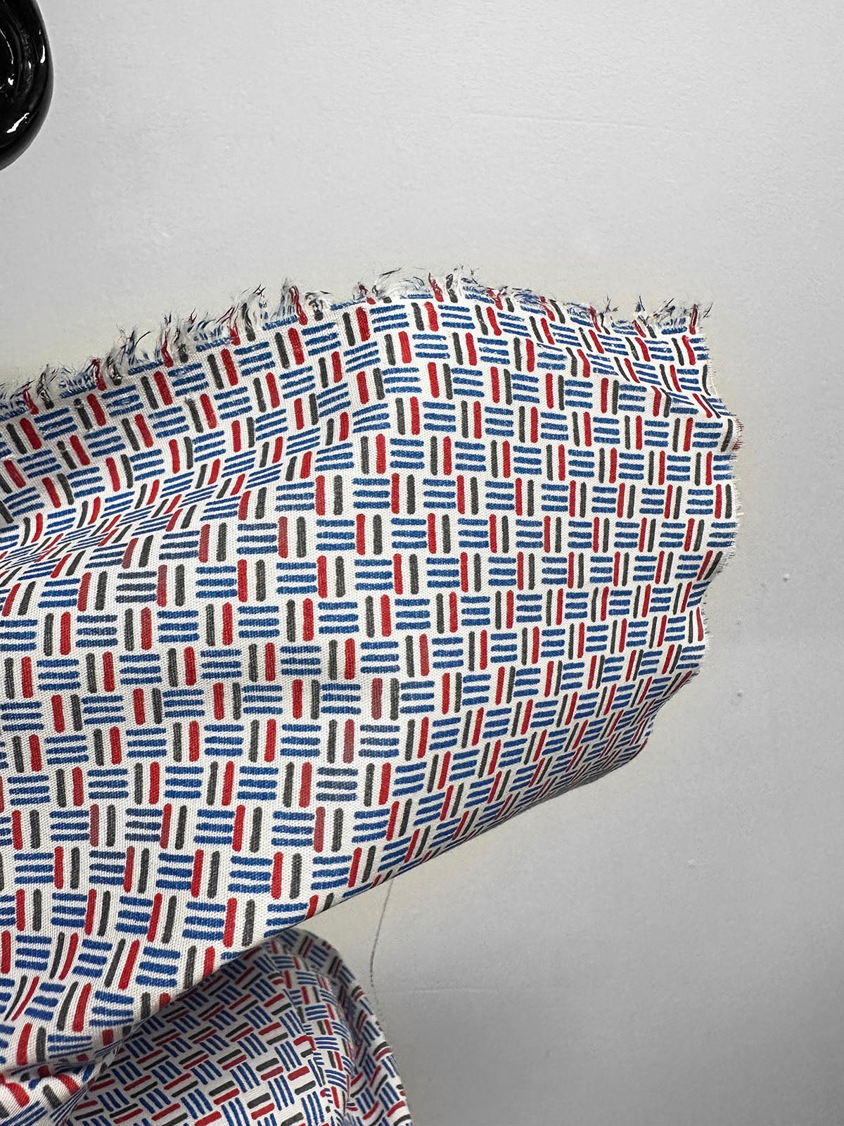 Basket Print Cotton Poplin - L'Etoffe Fabrics LLC