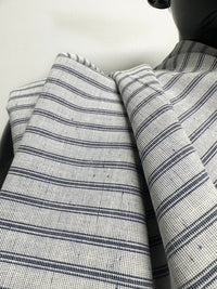BC 2 Yards Cotton Striped with Slub Shirting - L'Etoffe Fabrics LLC