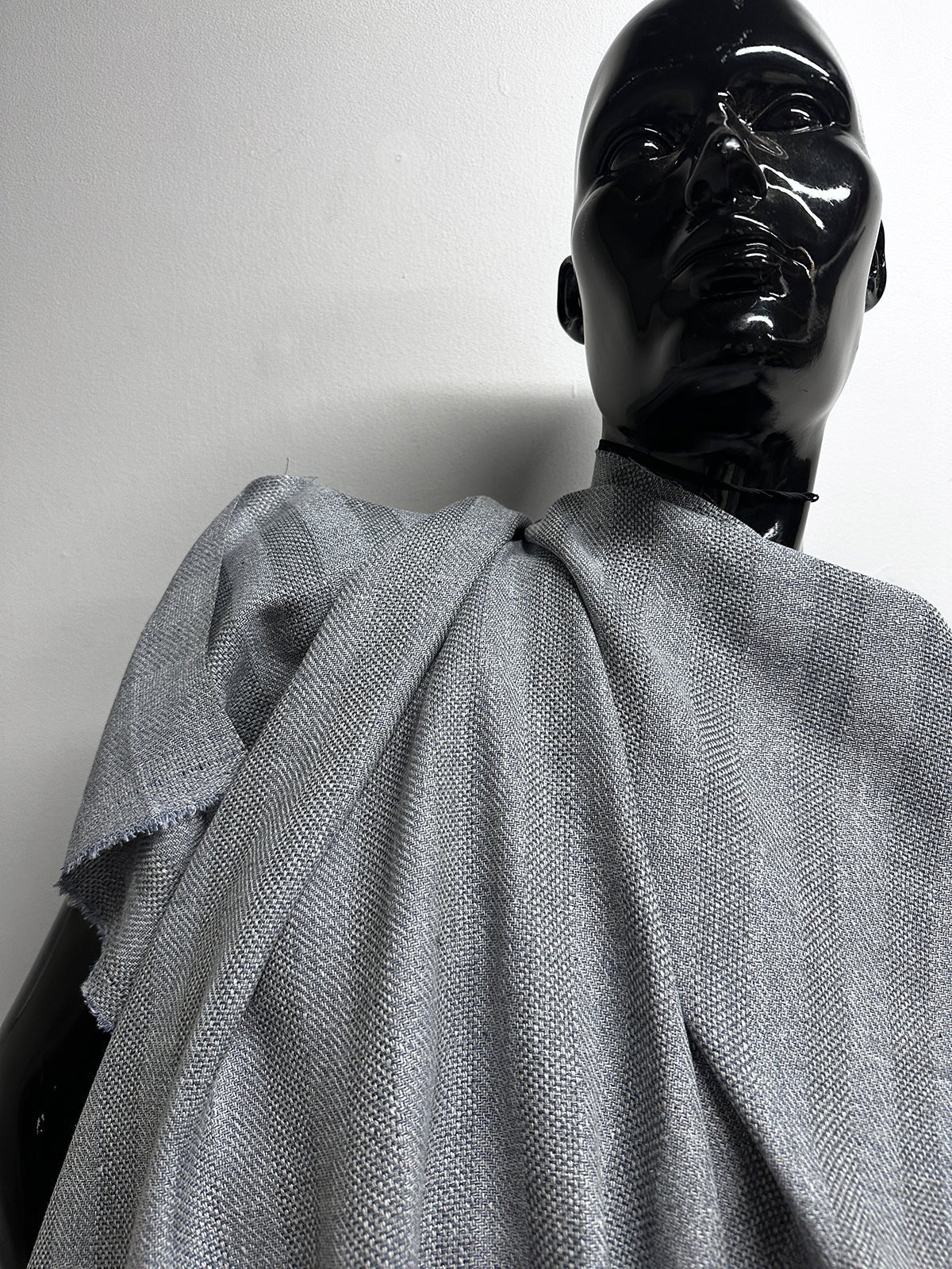 BC Chambray Linen Textured Weave Stripe - L'Etoffe Fabrics LLC
