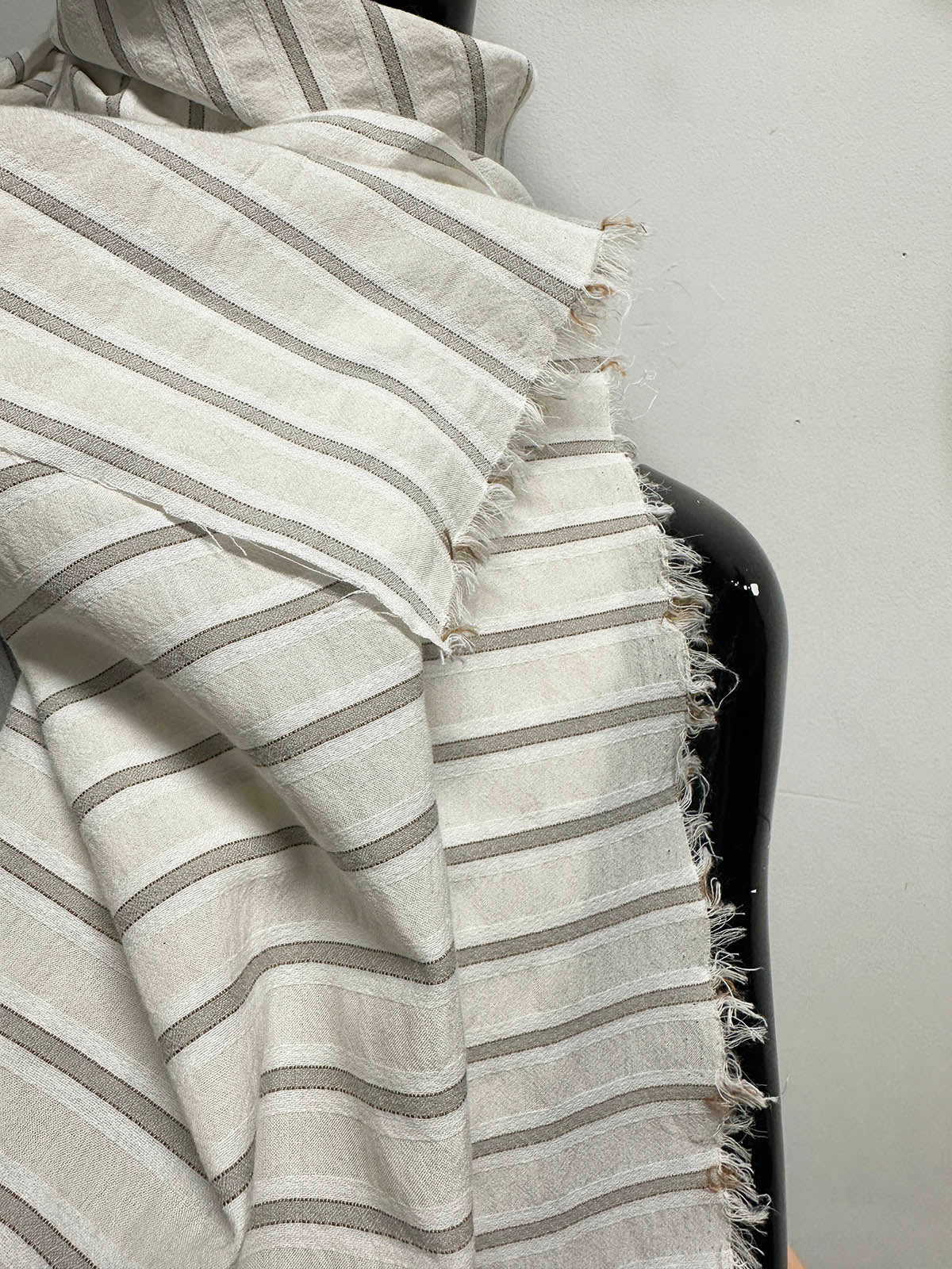 BC Cotton Jacquard Stripe Fabric - L'Etoffe Fabrics LLC