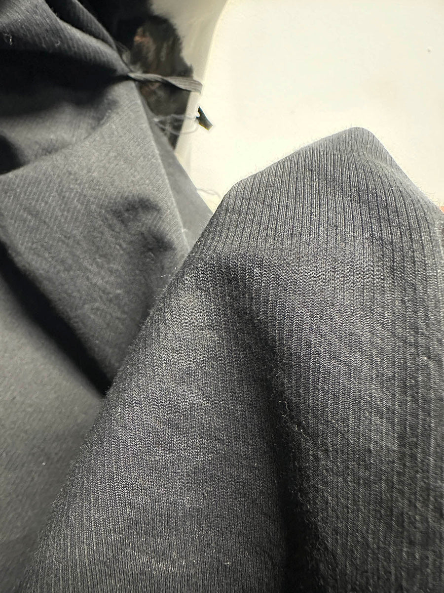 BC Cotton Shirting Bells and Whistles in Ink - L'Etoffe Fabrics LLC