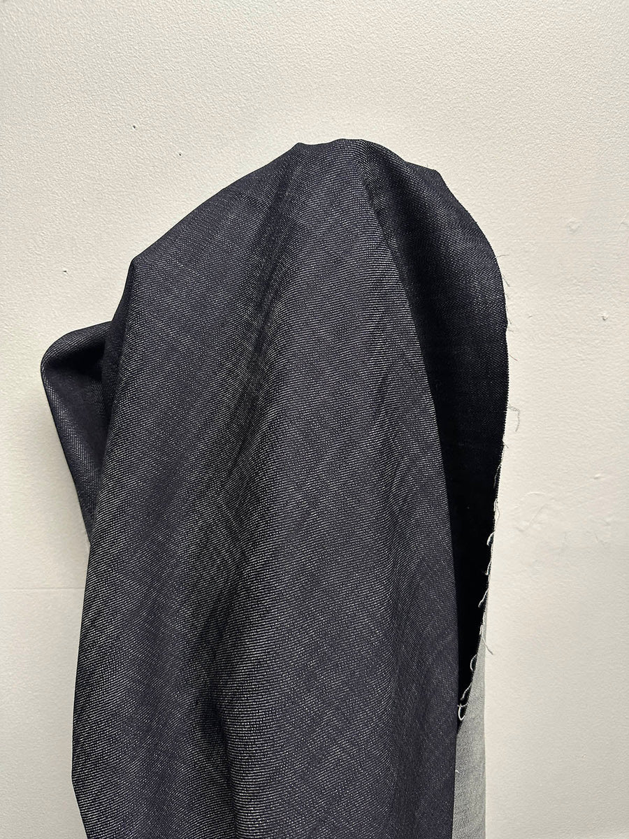 BC Cross Hatch Indigo Denim With a Little Stretch - L'Etoffe Fabrics LLC