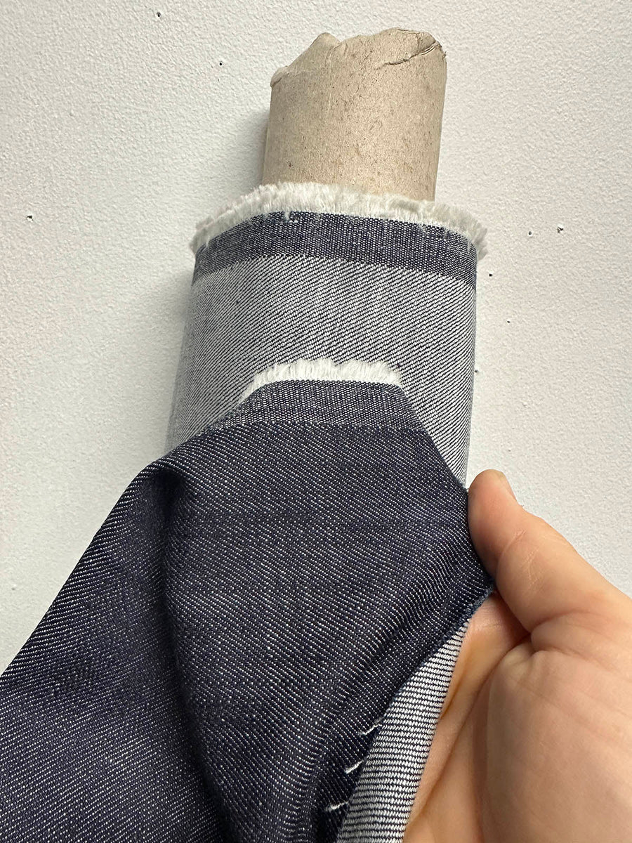BC Cross Hatch Indigo Denim With a Little Stretch - L'Etoffe Fabrics LLC