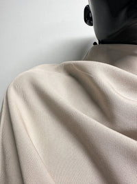BC Extra Drapey Twill Weave Crepe in Stone - L'Etoffe Fabrics LLC