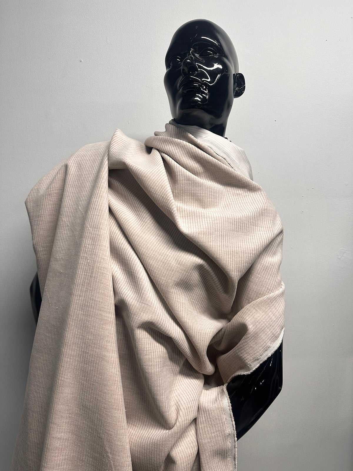 BC Heathered Viscose Corduroy - Rose Heather - L'Etoffe Fabrics LLC