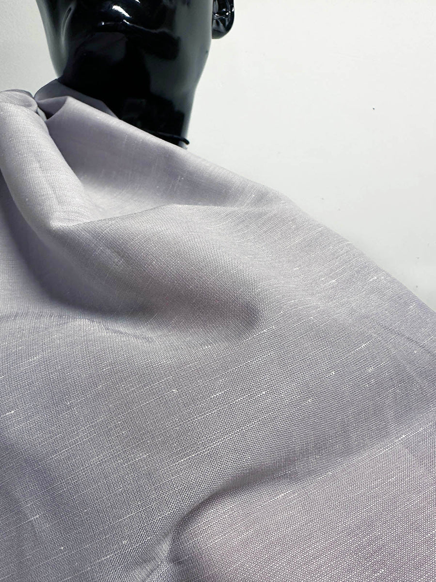 BC Lilac Light Slub Blouse Weight Fabric - L'Etoffe Fabrics LLC