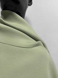 BC Luxury Cotton Ribbed Knit in Sage - L'Etoffe Fabrics LLC