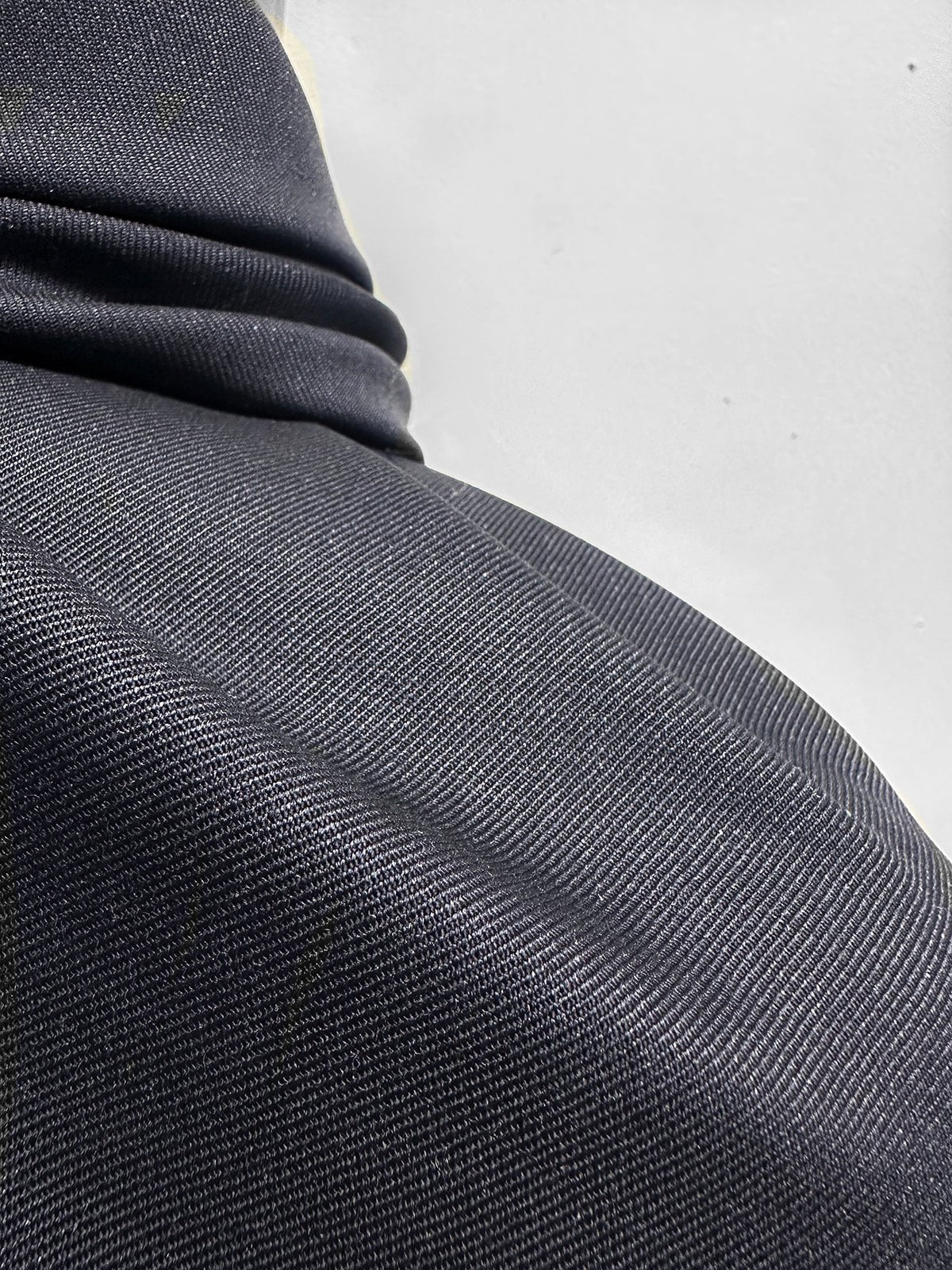 BC Midnight Stretch Wool Twill Suiting - L'Etoffe Fabrics LLC