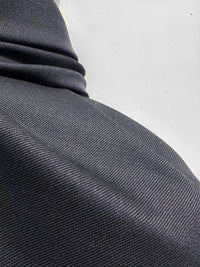 BC Midnight Stretch Wool Twill Suiting - L'Etoffe Fabrics LLC