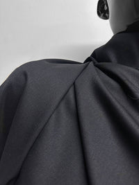 BC Midnight Stretch Wool Twill Suiting - L'Etoffe Fabrics LLC