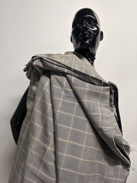BC Slinky Glenplaid Viscose SUmmer Suiting Gives Bias - S19 - L'Etoffe Fabrics LLC