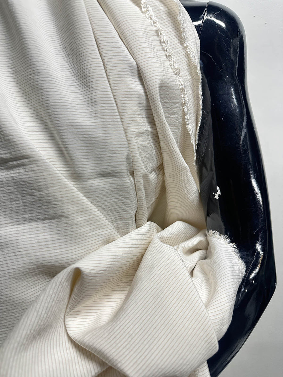 BC Summer Pinstripe Modal Blouse Fabric - L'Etoffe Fabrics LLC