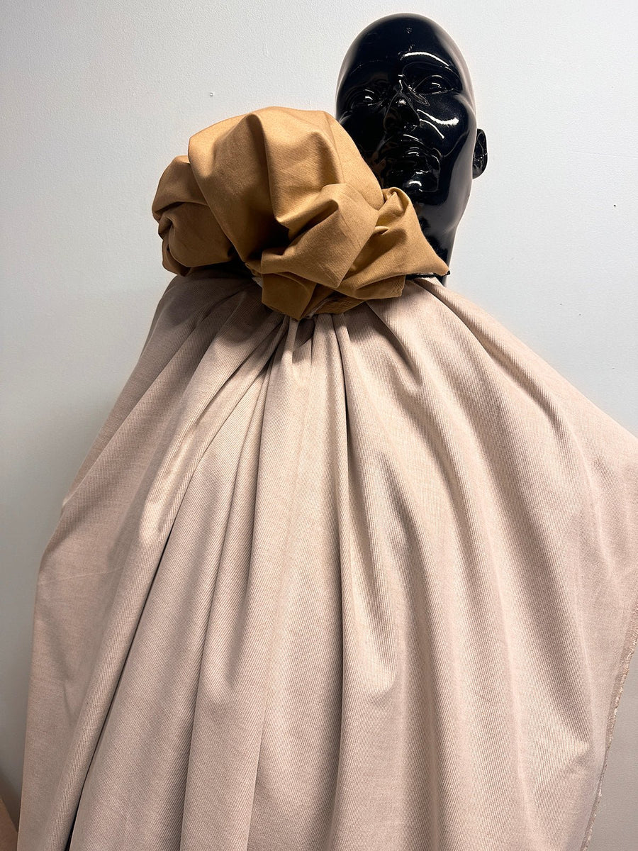 BC Two Tone Soft Pinwale Corduroy Shirting Terracotta - L'Etoffe Fabrics LLC
