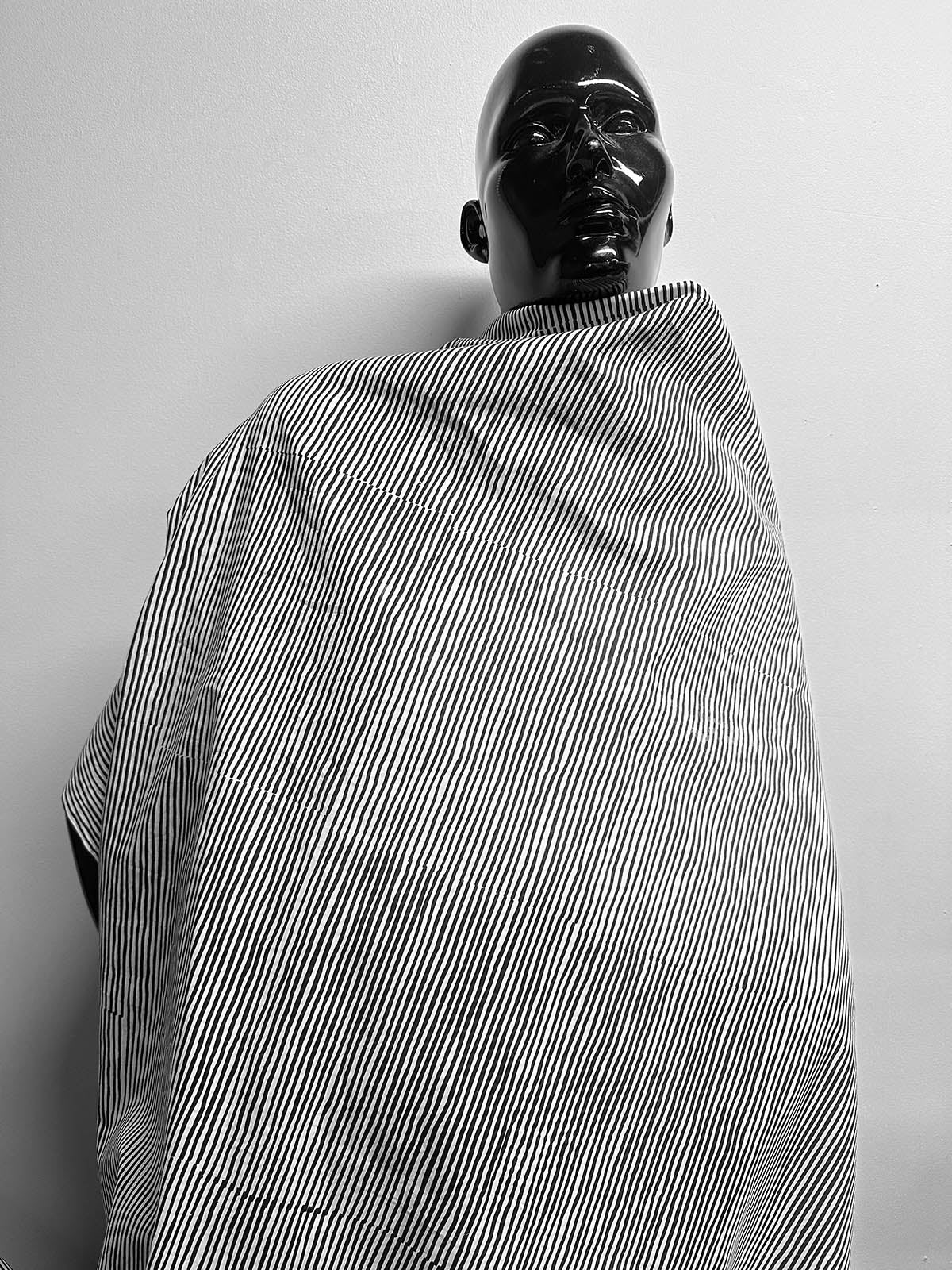 Black And White Vintage Cotton Poplin - L'Etoffe Fabrics LLC