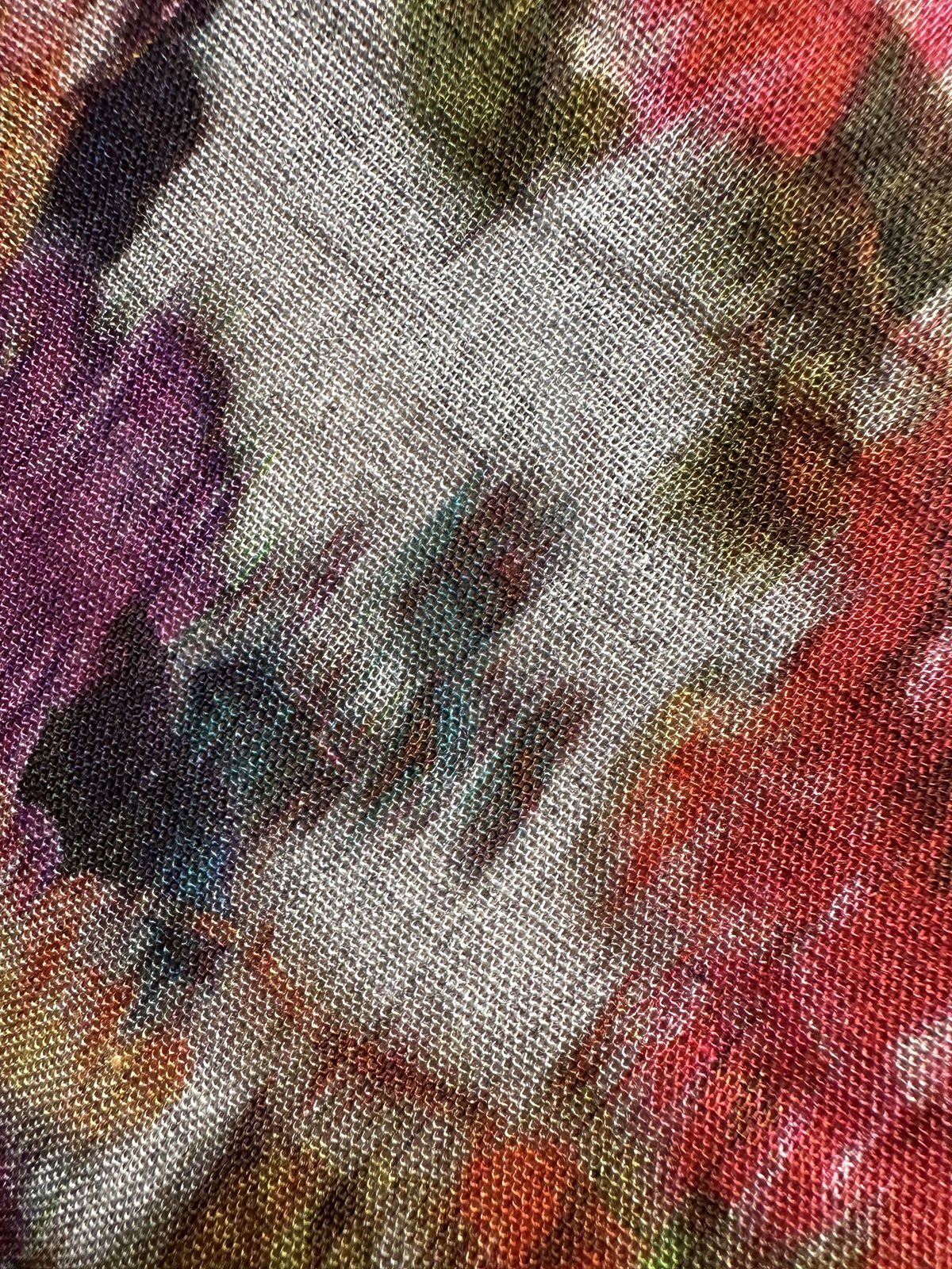 Blurred Floral Gauzy Fabric - L'Etoffe Fabrics LLC