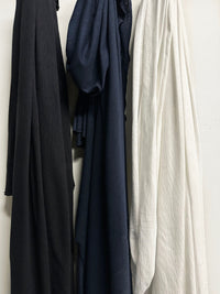 Bundle Tee Shirt Trio - Navy, White, Black - L'Etoffe Fabrics LLC