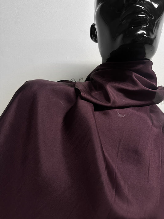 Cabernet Silk Habotai - L'Etoffe Fabrics LLC