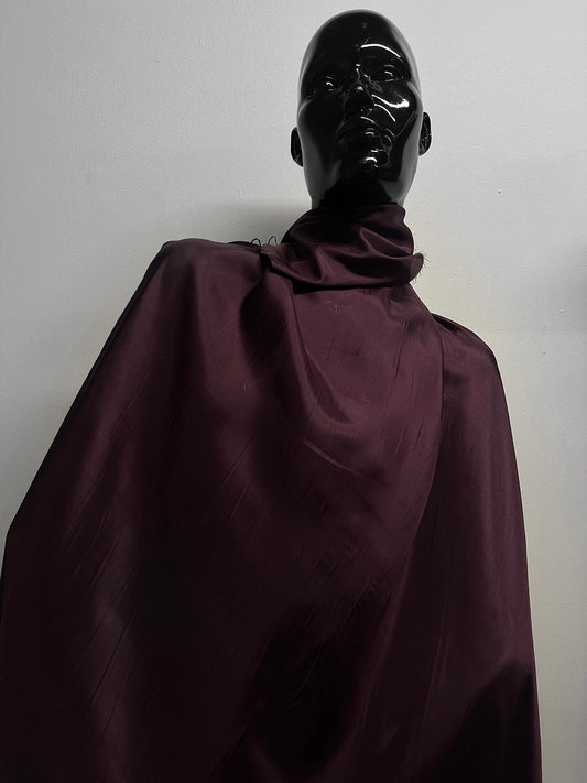 Cabernet Silk Habotai - L'Etoffe Fabrics LLC