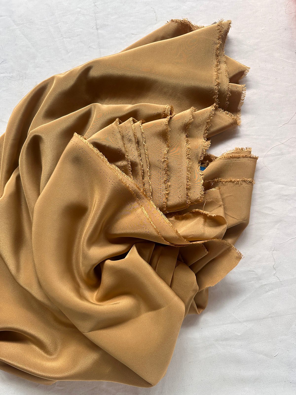 Caramel Silk Crepe De Chine - L'Etoffe Fabrics LLC
