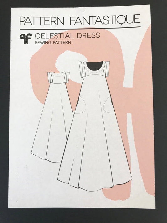 Celestial Maxi Dress Pattern Fantastique - L'Etoffe Fabrics LLC