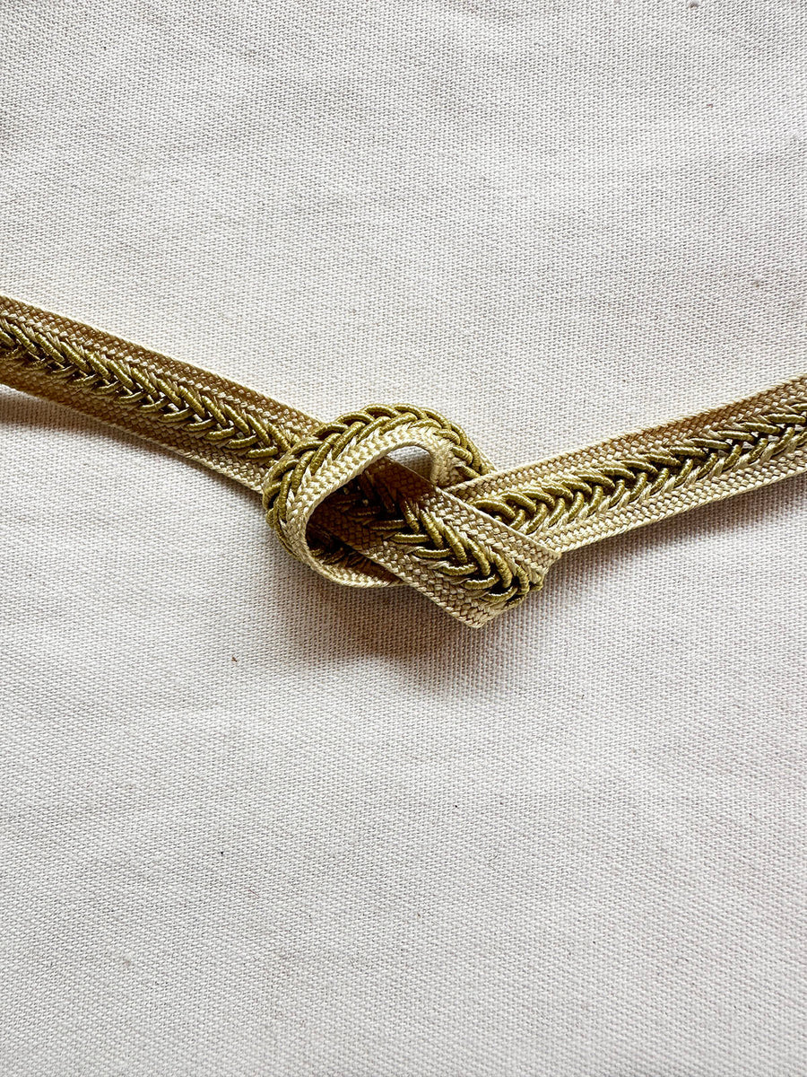 Center Cross Braid Trim - L'Etoffe Fabrics LLC