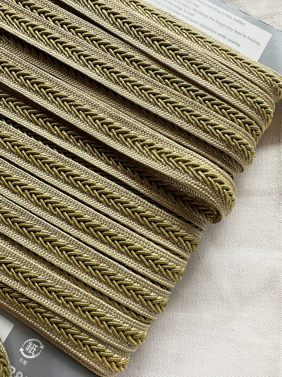 Center Cross Braid Trim - L'Etoffe Fabrics LLC
