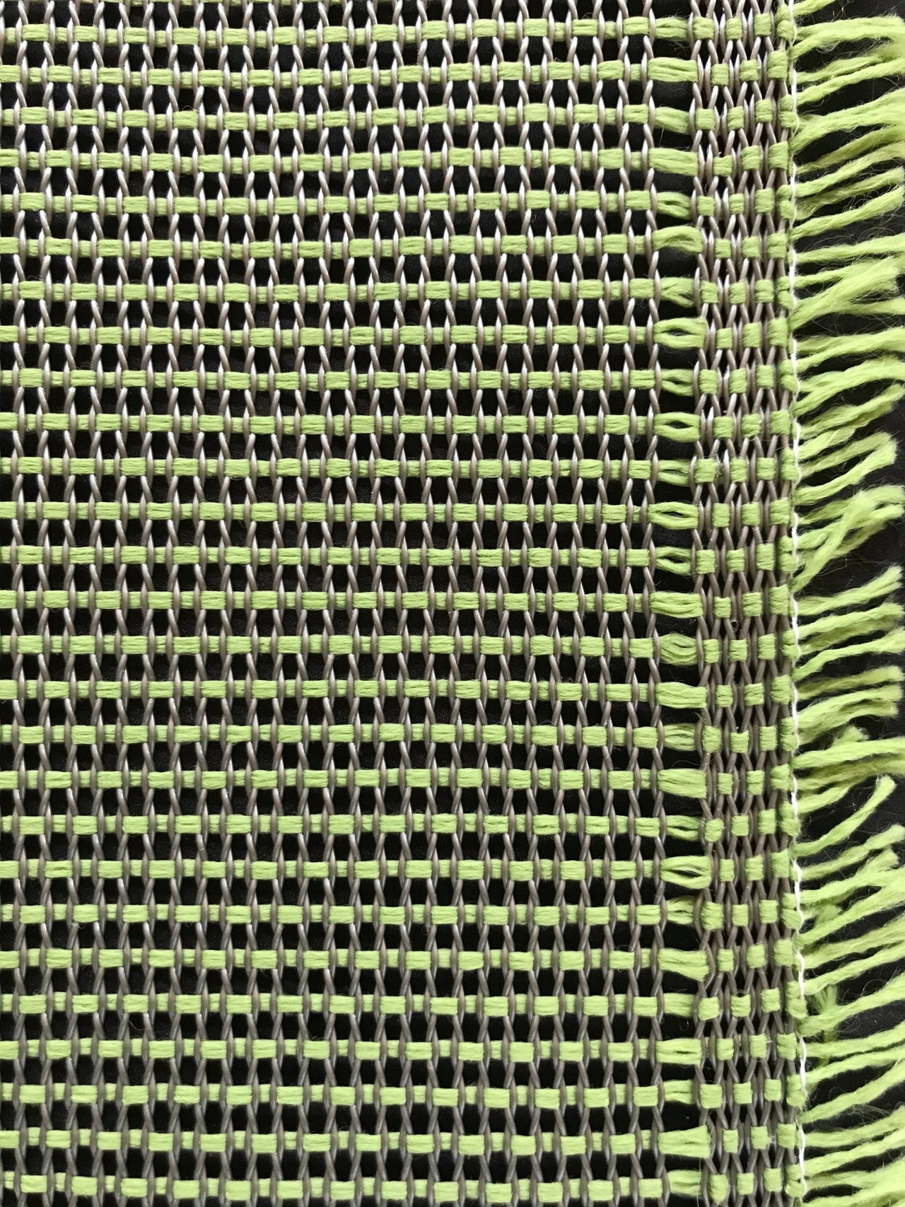 Citron Heavy Mesh Fabric Interior Design - L'Etoffe Fabrics LLC