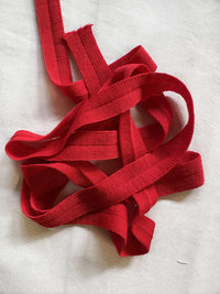 Classic Red Wool Knit Binder - L'Etoffe Fabrics LLC