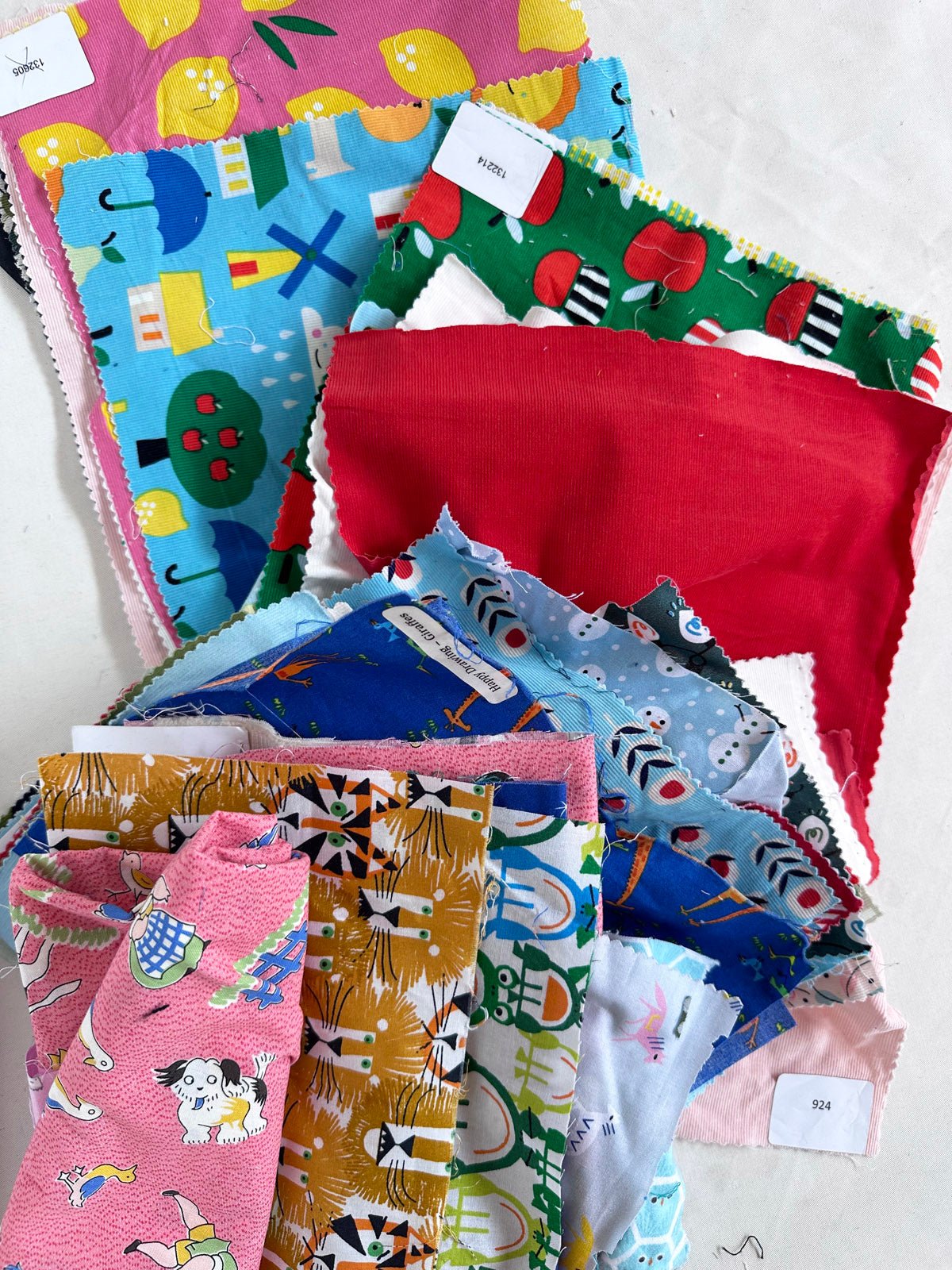 Cloud 9 Organic Kids Scrap Fabric Bundle - L'Etoffe Fabrics LLC