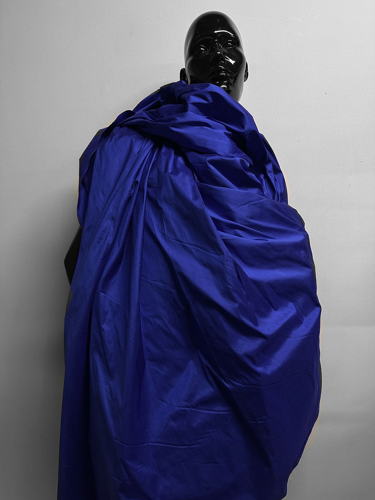 Cobalt Silk Dupioni - L'Etoffe Fabrics LLC