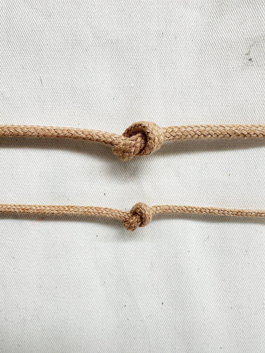 Color Grown Organic Cotton Drawstring Cord - L'Etoffe Fabrics LLC