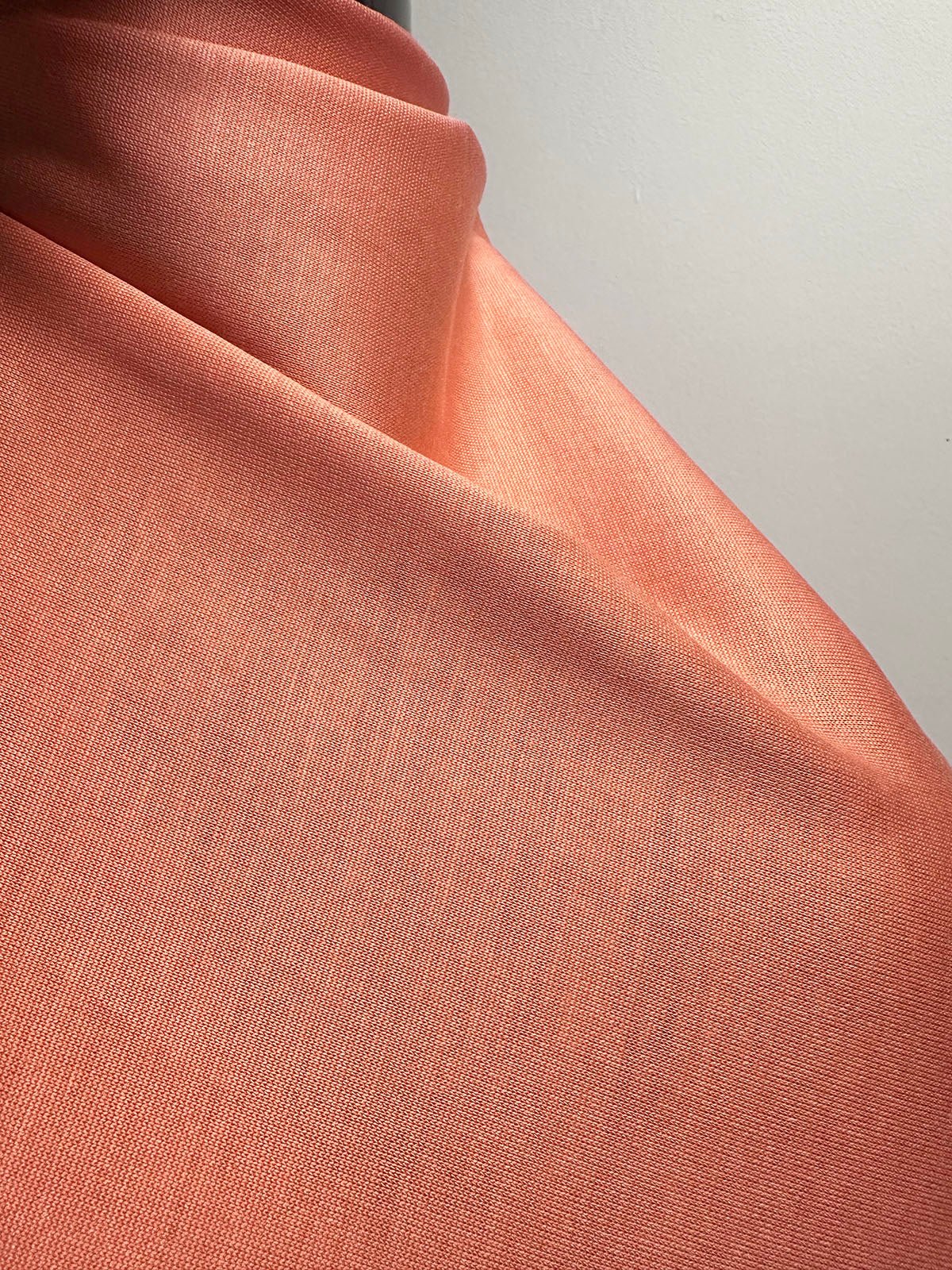 Coral Silk Knit Jersey EXTRA WIDE - L'Etoffe Fabrics LLC