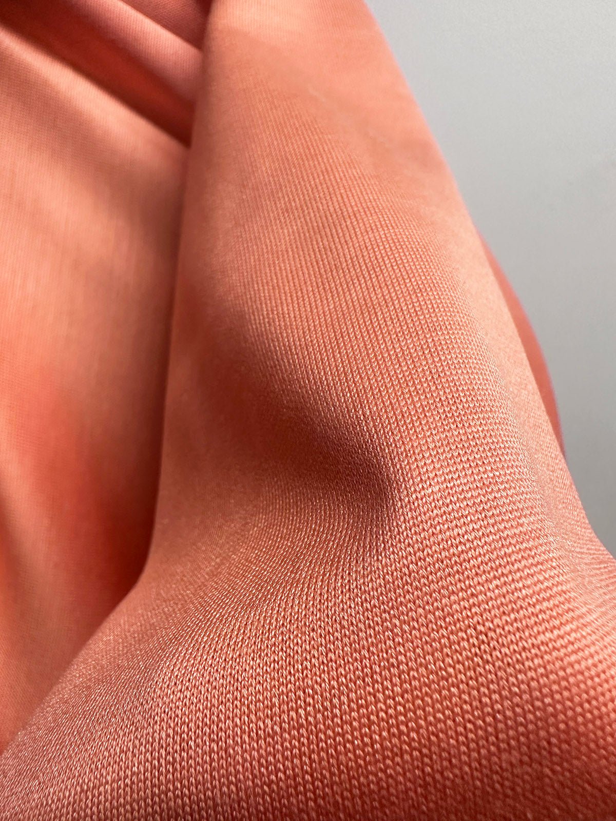 Coral Silk Knit Jersey EXTRA WIDE - L'Etoffe Fabrics LLC