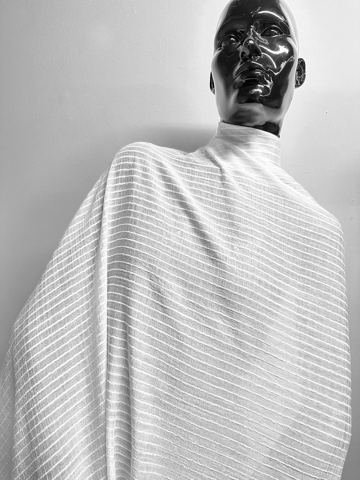 Corded Rayon Sheer Tissue Faille - L'Etoffe Fabrics LLC