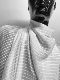 Corded Rayon Sheer Tissue Faille - L'Etoffe Fabrics LLC