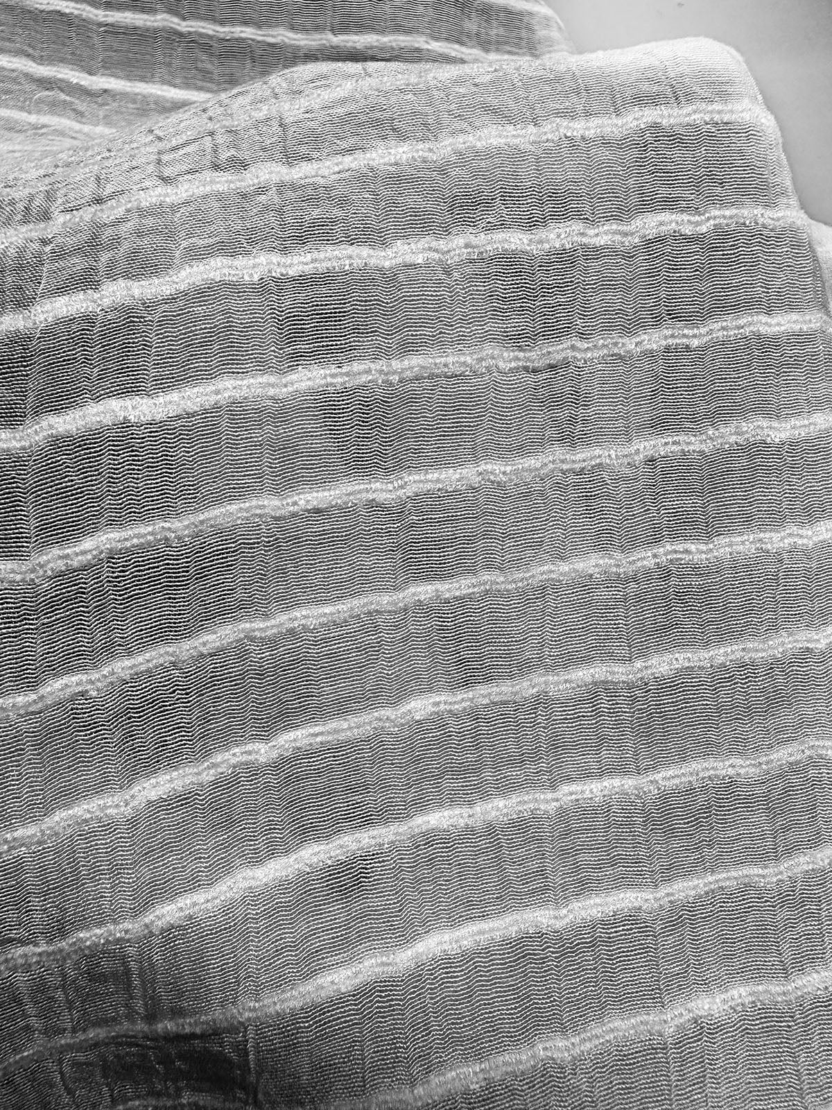 Corded Rayon Sheer Tissue Faille - L'Etoffe Fabrics LLC