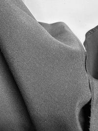 Cotton Silk Faille Black - L'Etoffe Fabrics LLC