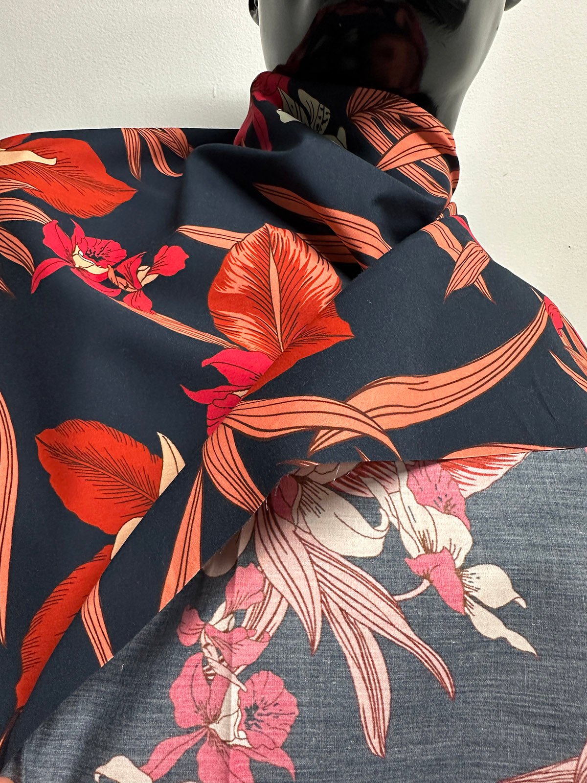 Crisp Orchid Cotton Print - L'Etoffe Fabrics LLC