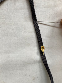 Dark Grey Rayon Petersham Grosgrain Binder (Copy) - L'Etoffe Fabrics LLC