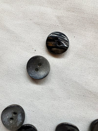 Dark Shell Shirt Buttons Per Dozen - L'Etoffe Fabrics LLC