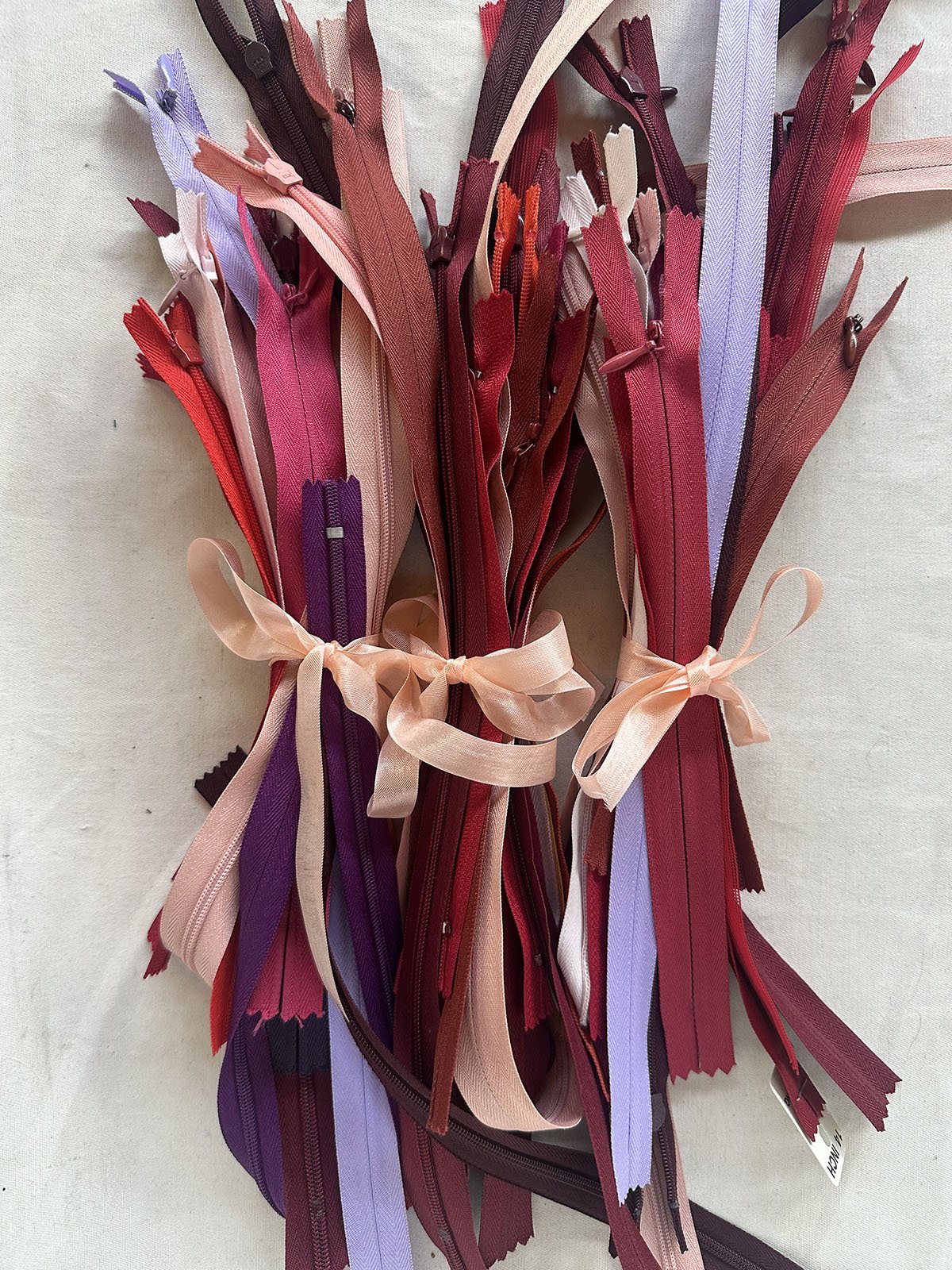 Deadstock Warm Zipper Bundle - L'Etoffe Fabrics LLC