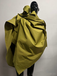 Designer Chartreuse Stretch Cotton - L'Etoffe Fabrics LLC