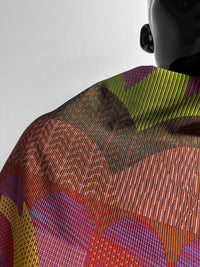 Designer Faille Sateen Woven Design - Bright - L'Etoffe Fabrics LLC