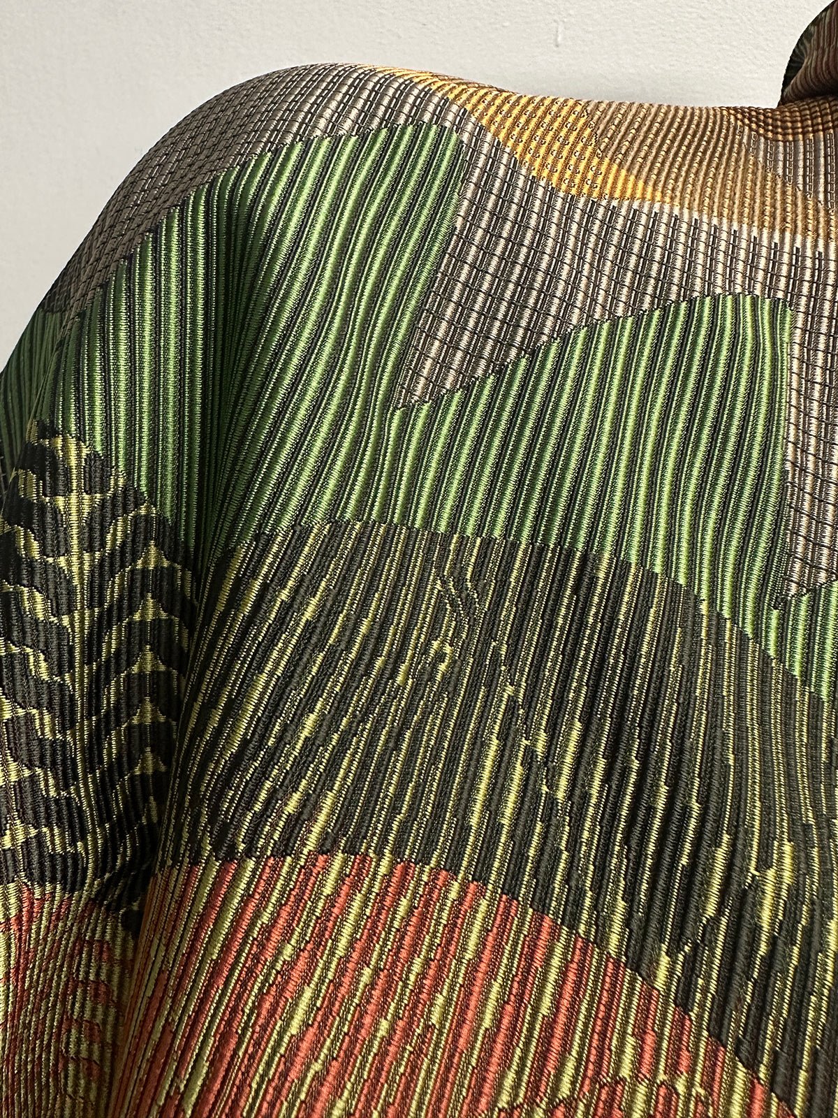 Designer Faille Sateen Woven Design - Earth - L'Etoffe Fabrics LLC