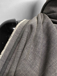Dormeuil Salt and Pepper Mohair Summer Suiting - L'Etoffe Fabrics LLC
