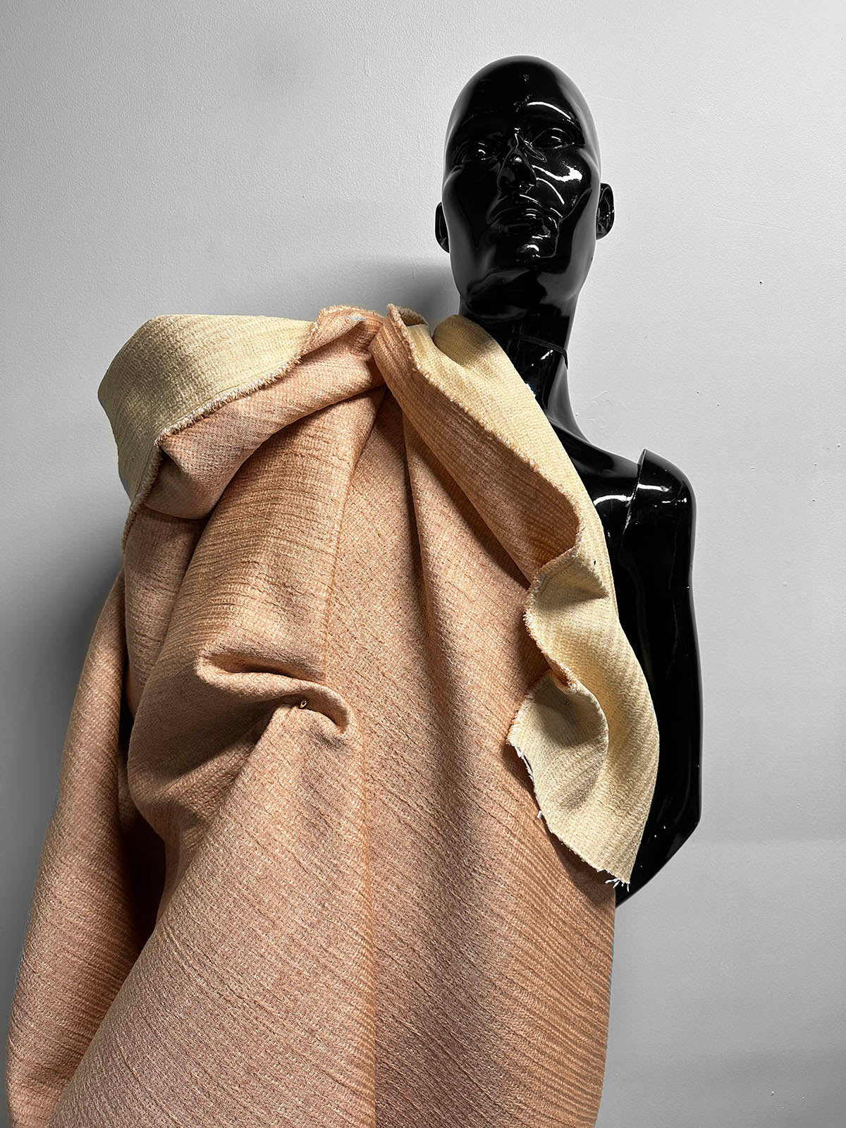 Double Faced Gorgeous Textured Jacket Fabric - L'Etoffe Fabrics LLC