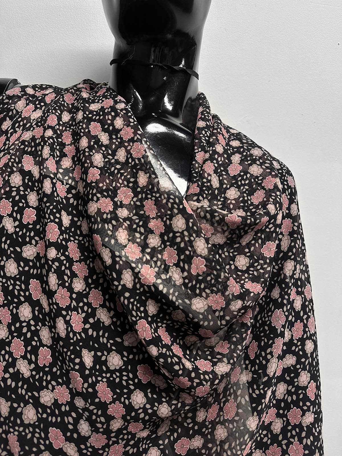 Dusty Rose Pink Silk Crepe - L'Etoffe Fabrics LLC