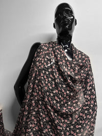 Dusty Rose Pink Silk Crepe - L'Etoffe Fabrics LLC