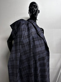 E. Thomas Silk Linen Wool Check Suiting - 11 - L'Etoffe Fabrics LLC